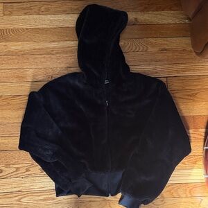 Puma Black Hooded Jacket